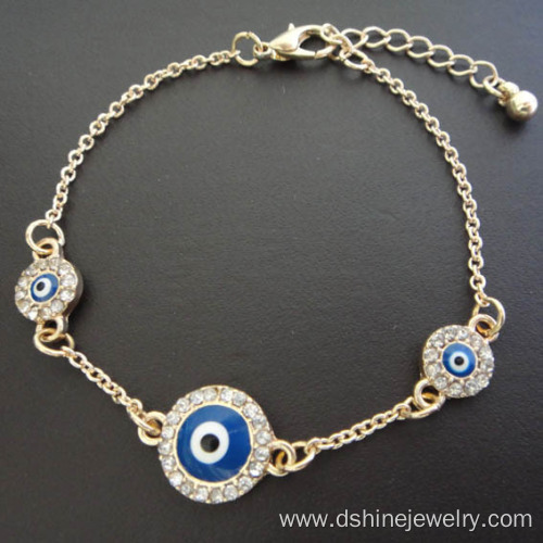 Fancy Chain Evil Eye Bracelet For Girls Blue Eye Bracelet